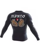 MANTO tigers RASHGUARD - BLACk